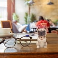 thumbnail image 1 of HBBKVI Storage Containers, Cute Puppy Dog Glasses, Eyeglass Retainers Sunglasses Display Rack Design Decoration, Organizers and Storage, 1 of 3