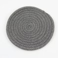 thumbnail image 5 of Pnellth Coaster Handwoven Cotton Coaster Heat Resistant Kitchen Mats Table Natural Cotton Hot Plate Mats for Cooking Baking Kitchen Counter Table, 5 of 8