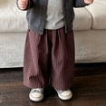 thumbnail image 5 of JFOPQVSM Cotton and Linen Long Pants Toddlers and Baby Girls' Wide Leg Pull-on Pant (6M-6Y), 5 of 9