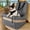 Deep Gray, variant on PETSFIT Dog Booster Car Seat for Small/Medium Dogs Up to 35 lbs – Patented Safety System, 6" Memory Foam Pet Booster Car Seat, Fully Detachable and Washable,2 Storage Pockets (Black & Grey)