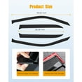 thumbnail image 3 of ECCPP FOR 1996-2002 TOYOTA 4RUNNER N180 rain guard shield deflector window visor, 3 of 5