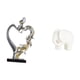 thumbnail image 5 of Figura de pareja besándose, estatua romántica de resina, estatua de de cerámica, adorno moderno, adecuado para regalar, decoración del hogar,, 5 of 8