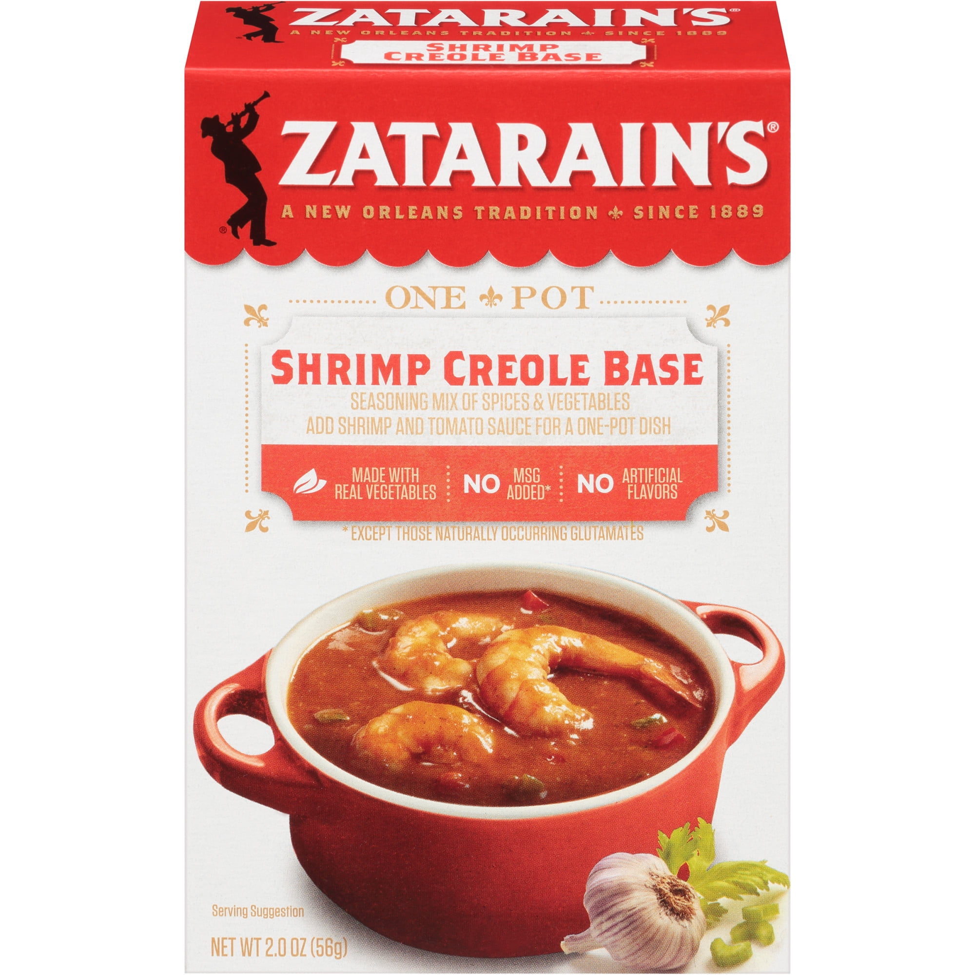 Zatarain S Shrimp Creole Base 2 Oz Walmart Com Walmart Com