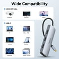 thumbnail image 3 of Selore USB-C Dual Monitor Laptop Docking Station with Multiport USB-C Hub, 3 of 10