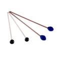 thumbnail image 4 of Juego de 4 mazos de marimba, baquetas y herramientas con bolsa de almacenamiento, mango de madera, para niños, glockenspiel, profesionales y adultos., 4 of 8
