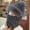 SKU00779-black dark gray, variant on 1 piece women's winter velvet warm earmuff hat, one-piece design for outdoor cycling, warm full face mask hood, thickened ear protection design