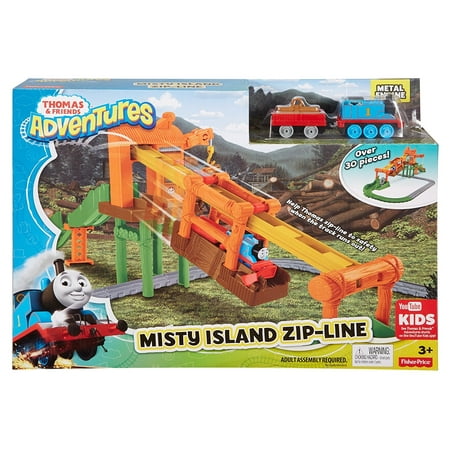 Fisher-Price, Fisher-Price Thomas & Friends Adventures, Misty Island Zip-Line, Train Playset