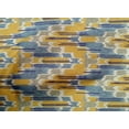 thumbnail image 4 of oneOone Cotton Poplin Fabric Chevron Kasuri Print Fabric BTY 56 Inch Wide, 4 of 4