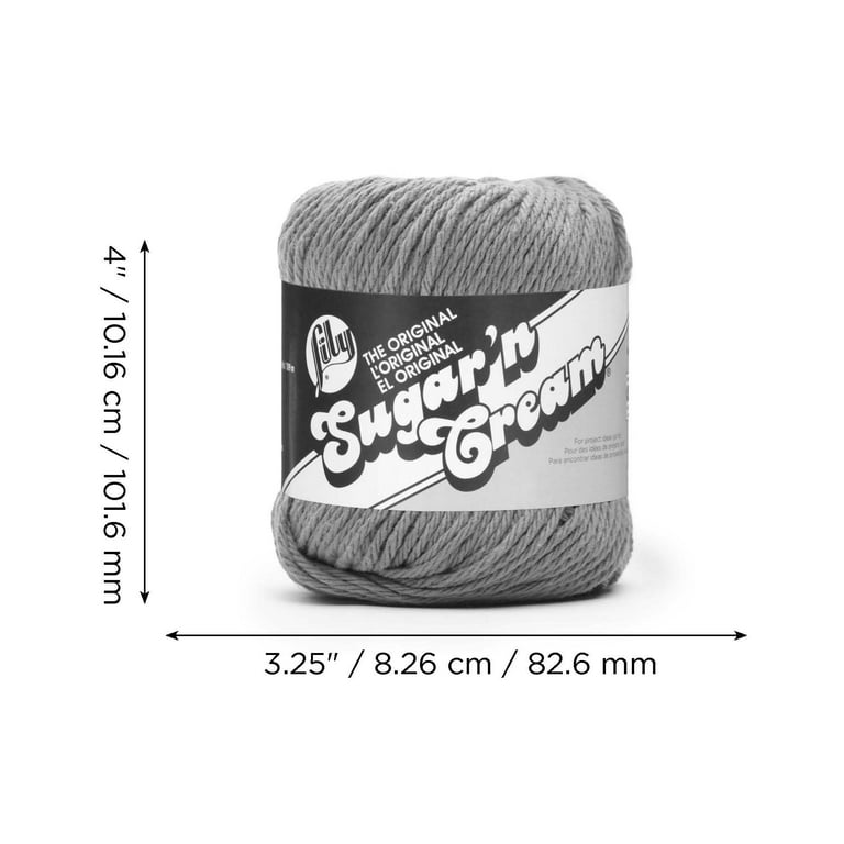 Lily Sugar'n Cream® The Original #4 Medium Cotton Yarn, Meadow 2.5