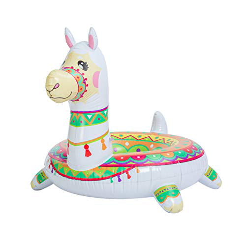 Llama Inflatable Inflate Toy Party Decoration 24" Light Blue Alpaca Set of 2 