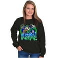 thumbnail image 4 of Airbrushed Woodsy Owl Be Green Unisex Plus Size Sweatshirt Brisco Brands 2X, 4 of 5