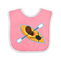 Inktastic Colorful Kayak Boys or Girls Baby Bib