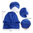 thumbnail image 4 of GILIGEGE African Women Turban Caps Pre-Tied Twisted Turbans Head Scarf for Women Hair Wraps Cover Beanie Cancer Chemo Headwear Hijab Turban Hats Women Head Scarf Hat Cap Scarf Turban Head Wrap Turban, 4 of 4