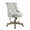 Graywash/Gray Floral, variant on Linon Sinclair High Back Office Chair with Adjustable Height, Tilt and Swivel, Graywash/Gray Floral