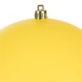 thumbnail image 2 of Vickerman N591578DA 6 in. Yellow Ball 4 Finish Assorted Ornament - 4 per Bag, 2 of 3