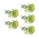 thumbnail image 1 of Monstrate 5 piezas de flores artificiales ecológicas para decoración del hogar de plástico elegante interior o exterior Decoración verde, 1 of 6