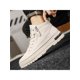 thumbnail image 4 of Men's Imitation Fur Lined British Style Pu Leather Work Shoes, Retro Versatile Ankle Boots, Durable & Casual, High Top With Korean Fashionable Style,, 4 of 4