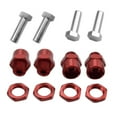 thumbnail image 1 of Extensión de conversión del adaptador de cubo hexagonal de rueda de 4 piezas rojo perfke Adaptador de cubo hexagonal de rueda, 1 of 9