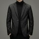 thumbnail image 1 of Traje casual para hombre, primavera y otoño, abrigo de invierno, traje de negocios para jóvenes y de mediana edad, traje pequeño, moda formal superior, 1 of 5