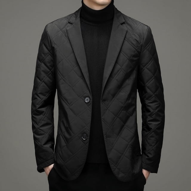 Traje casual para hombre, primavera y otoño, abrigo de invierno, traje de negocios para jóvenes y de mediana edad, traje pequeño, moda formal superior