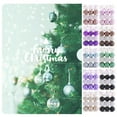 thumbnail image 3 of 24 pc Christmas Ball Bauble Ornament Glittering Christmas Indoor Outdoor Hanging Decoration Holiday Party Wedding Halloween Thanksgiving Valentine's Day Decor, 3 of 3