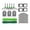 SET 6, variant on Compatible With Compatible With iRobot Roomba Combo j5, j5+ Plus, i5, i5+ Plus Replacement Spare Parts Roller Side Brush Mop Pads Hepa Filter Dust Bag