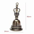 thumbnail image 4 of Brass Handicraft Die-casting Drop Magic Bell Key Car Button Wind Bell Tibetan Bronze Bell Creative Gift Home Decoration Pendant, 4 of 5