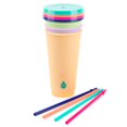 thumbnail image 1 of TAL Ensemble Tasse et Paille à Changement de Couleur 24 fl oz, Multicolore, 1 of 6