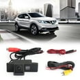 thumbnail image 2 of CCD Reverse Camera Backup Parking Rear View Cams Weatherproof Fit for Nissan Qashqai J10 J13, 2 of 10