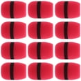 thumbnail image 1 of COMPUKAS 12Pcs Microphone Windproof Cover Red for General Public and Karaoke Use, 1 of 6