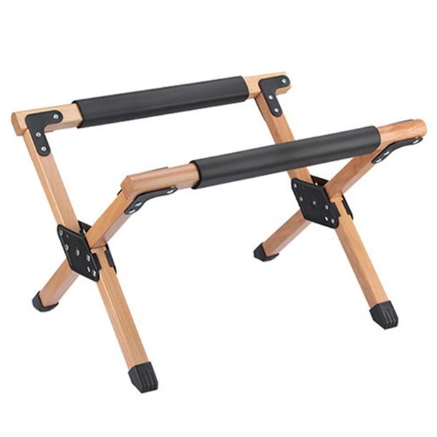 Soporte Enfriador De Madera Para Exteriores, Estante Plegable Para Cubos De Hielo, Soporte De Madera Maciza De Gran Capacidad Para Barbacoa De Camping qarigey OD013840-00