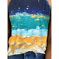 thumbnail image 3 of Gvmfive Women Tank Tops Summer Sleeveless Gradient Color T-shirt Blouse, 3 of 4