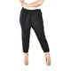 thumbnail image 2 of Pantalon con cinto Roman Fashion /Tallas Extras, 40126 (Negro) negro 38, 2 of 6