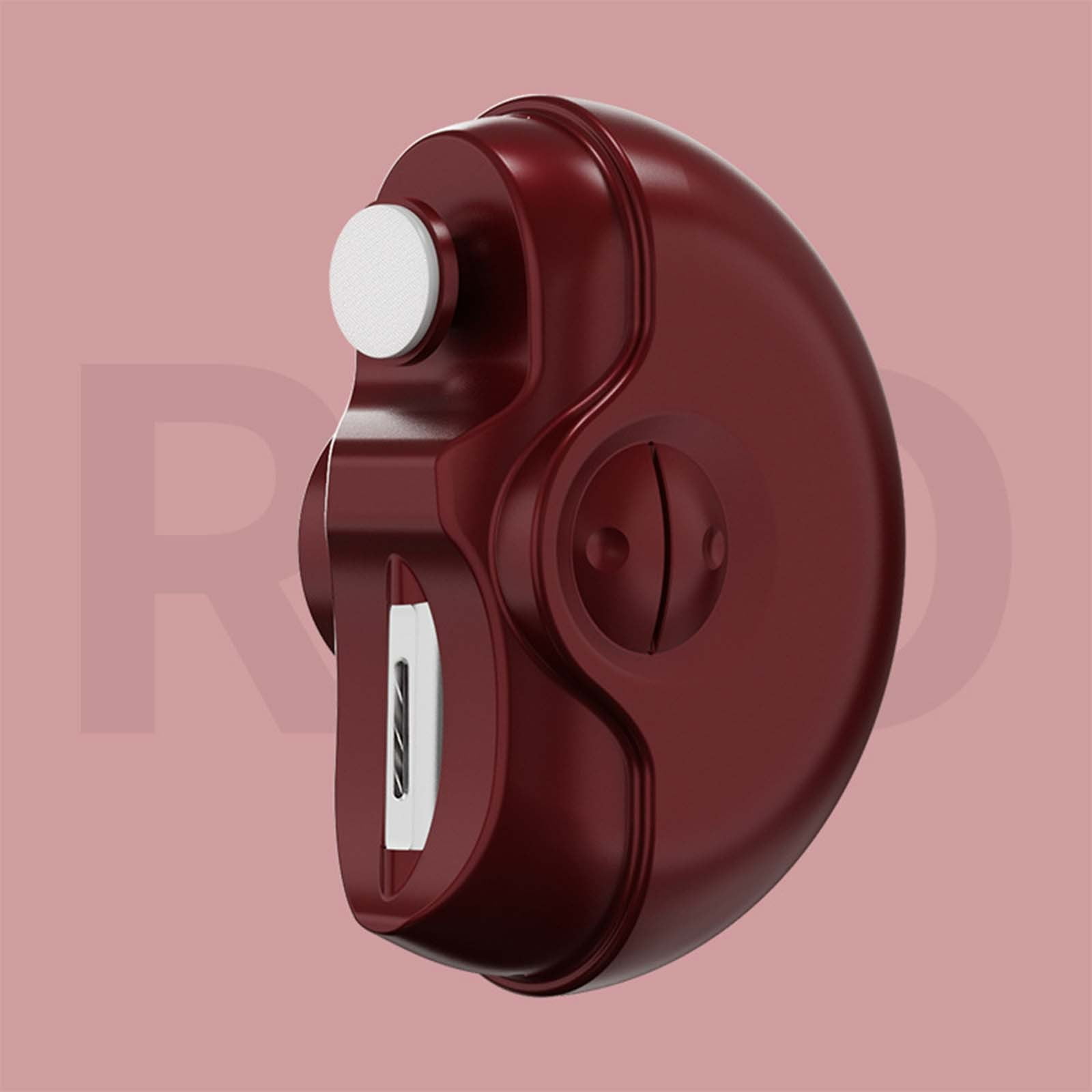 Red Electric Nail File For Baby Adult With Soft Vibration Low Noise