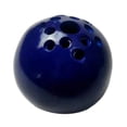 thumbnail image 2 of Ball Vase Flowerpot, Resin Modern Small Decorative Vase, Table Centerpiece for Tabletop Office Dinning Room Garden Home Decor Navy Blue, 2 of 8