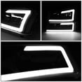 thumbnail image 3 of Nuvision LED DRL for 03-07 Chevy Silverado Avalanche Headlight Bumper Lamps Black/Clear, 3 of 12