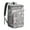 Grey-16, variant on Romantic Rose and Peony Spring Pattern Insulated Cooler Backpack - 20L Soft Cooler with Padded Straps