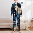 thumbnail image 2 of Howls Moving Castle One Piece Pajama Hooded Union Suit PJs Sleepwear, 2 of 7