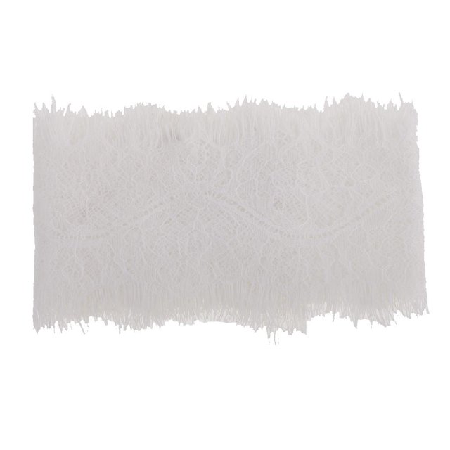 Apliques de malla de Adornos de encaje de flores bordados Gloria 310x8 cm