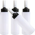 thumbnail image 6 of FOMIYES 4Pcs Hair Color Applicator Bottle for Storage Use Durable Plastic White Developer Dispensing Bottle, 6 of 8