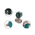 thumbnail image 2 of Motorized Ball Valve Stainless Steel Full Bore High Torque Ball Valve 2/3 Wire Electric Actuator With Manual Switch, 2 of 4