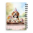 thumbnail image 2 of Happy Mother's Day Beagle with Sweets and Flowers at a Picnic Spiral Bound Journal Beagles Dog Lover Gifts Idea 5x7in Spiral Notebook - 13005, 2 of 5