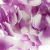 Solid Faux Rose Petals Table Confetti, 400-Piece, Purple