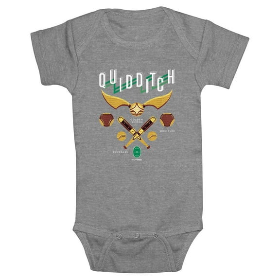 Infants' Harry Potter Quidditch Equipment Bodysuit