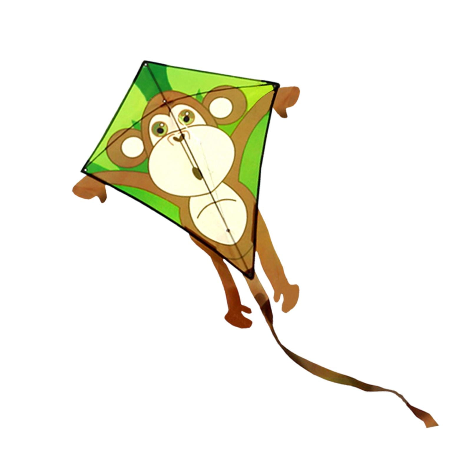 Cartoon Monkey Realistic Animal Outdoor Activity