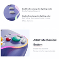 thumbnail image 6 of Wireless Controller for Nintendo Switch, Win PC, Android Gamepad RGB Lights Joysticks, 6 of 8