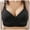 Black, variant on SHENGYUAN Push Up Bras Womens Sports Women's One Fab Fit Underwire Bra Demi T Shirt Convertible for Women Black,95