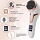 thumbnail image 4 of Removedor de pies eléctrico con aspiradora, Kit de herramientas de pedicura profesional, raspador de lima de pies, Kit de removedor impermeable, 4 of 5