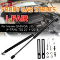 thumbnail image 1 of 2pcs Car Front Hood Lift Support Arm Spring With Accessories Shock Strut For Nissan Qashqai J11 X-trail T32 2014-2018, 1 of 1