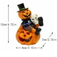 thumbnail image 3 of Color-Changing Skeleton & Pumpkin - USB Powered Halloween Light Show Decor with 8 Lighting Modes (Style G), 3 of 3